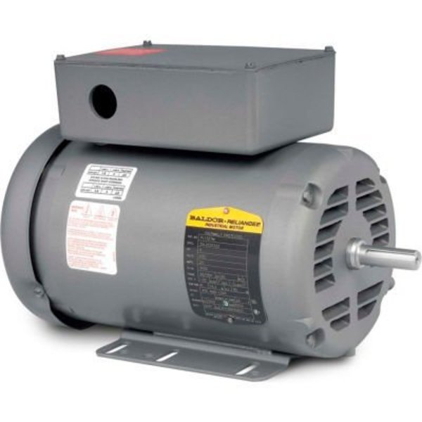 Baldor-Reliance Baldor-Reliance Motor PL1327M, 5HP, 3450RPM, 1PH, 60HZ, 56/56H, 3535LC, ODTF PL1327M